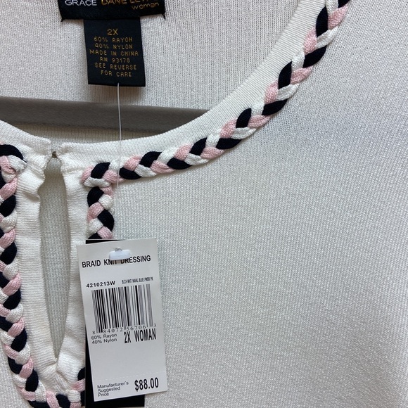 NWT GRACE Dane Lewis Women long sweater Size 2X - Picture 6 of 7